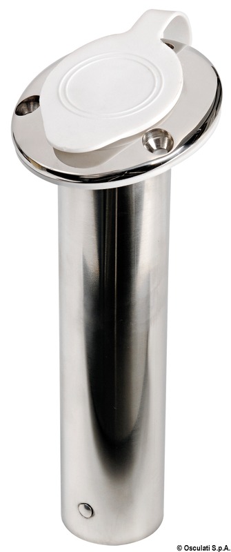 Rod Holder, Unseen-Bolt Stainless Steel AISI316 30º with Cap