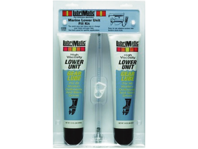 Lower Unit Gear Oil Kit, Connection & 2x10oz/Tube