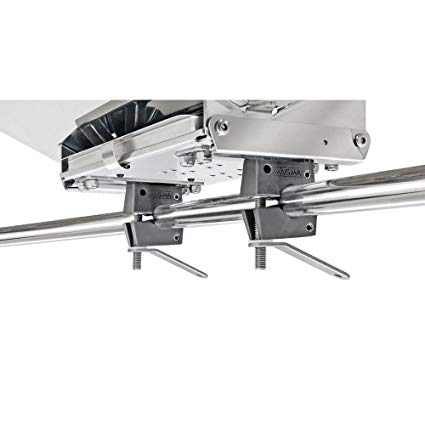 BBQ Mount, on-Rail:1.12" to1.25" Dual Horizontal Round