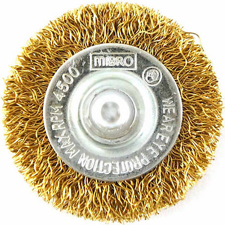 Wire Brush, Wheel 2" Coarse