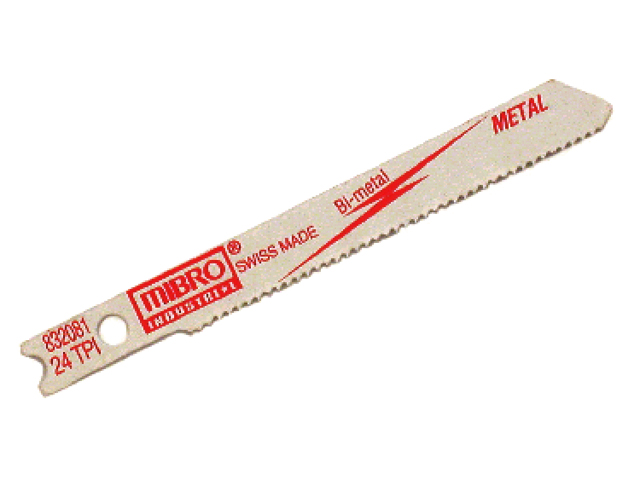 Jigsaw Blade BiMetal 14tpi 1/4 Metal Cut Fast 1/Cd