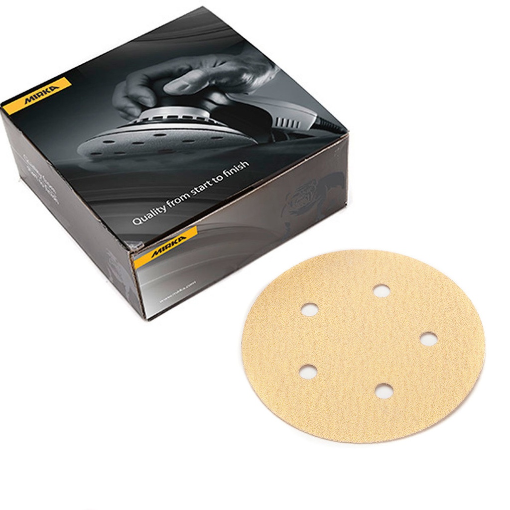 Sanding Disc, 5" Grip G:280 5Hole Gold