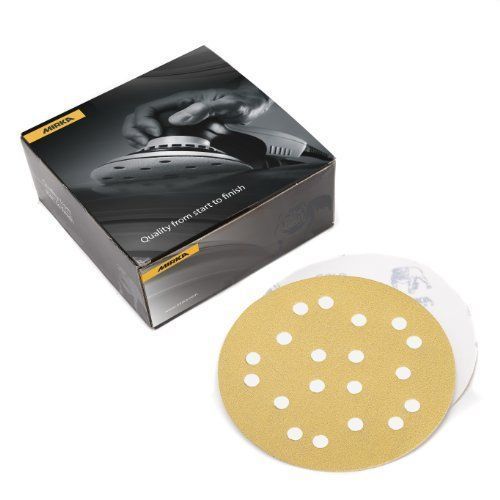 Sanding Disc, 5" Grip G:120 19Hole Gold