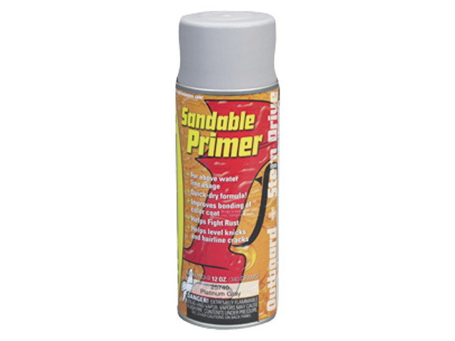 Primer, Spray Platinum Grey 12oz Aerosol