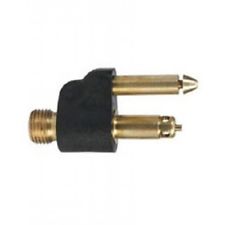 Fuel Connector, 1/4" Mercury Male Barb Brass