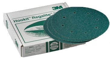 Sanding Disc, 8" Hookit G:040 Green Corps 8Hol Regali