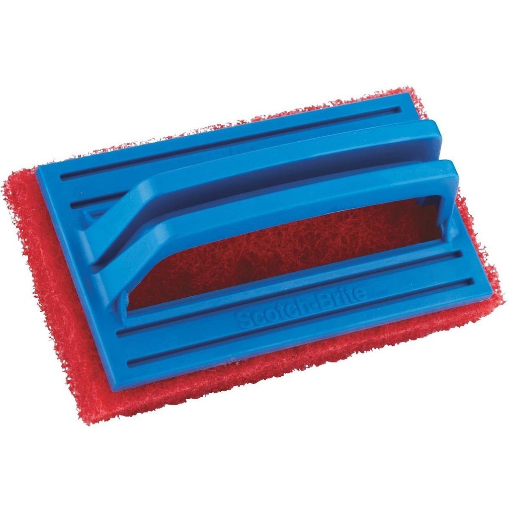 Scrubber, Floor-Care 7722 6" x4" Height:3" Scotch-Brite