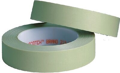 Masking Tape, Fine-Line Width 1/2" Length:60Yd Green #218