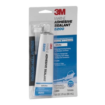 Sealant, 5200 White 3oz/Tube