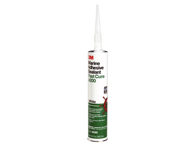 Sealant, 4200 Polyurethane FastCur White 10oz Cartridge