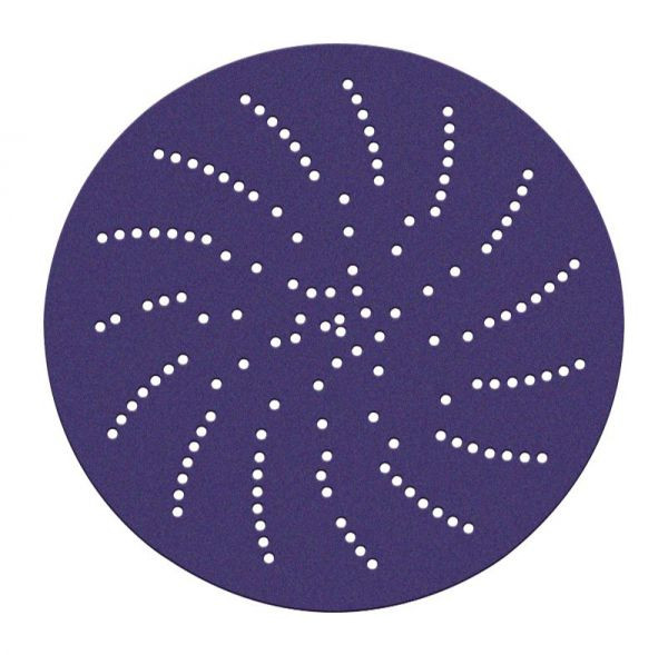 Sanding Disc, 6" Hookit G:1000 Purple MultiHole