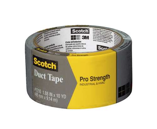 Duct Tape, Pro-Strength Width 1.88" Length:10Yd