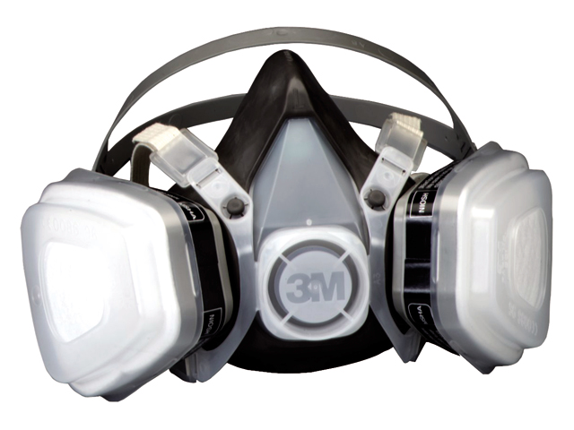 Respirator, Half-Face Size Large 53P71