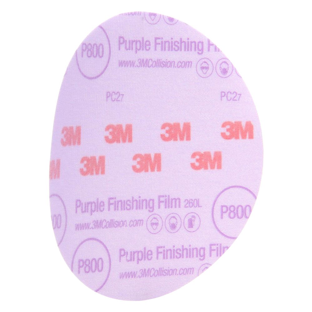 Sanding Disc, 6" Hookit G:800 Purple Finish