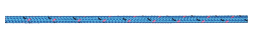 ExcelPro Rope, Polyester 2mm Blue per Foot