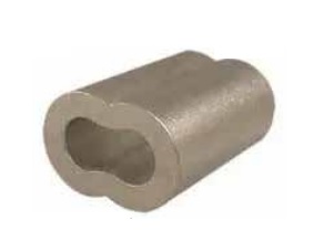 Nicopress Sleeve, Approximately 02mm-3/32" Copper Nickel Plated