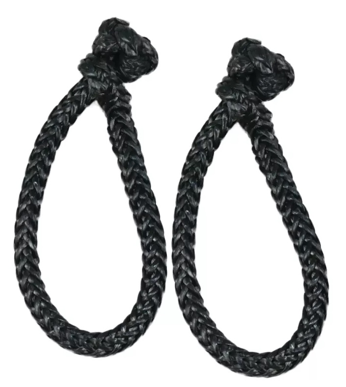 Shackles, Soft D12 6mm Breaking Load:4010kg 2 Pack