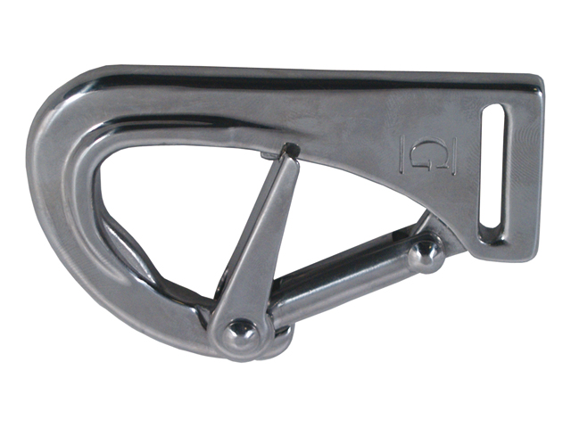 Snap Hook/Carabiner, Double Locking Stainless Steel for Safety Line