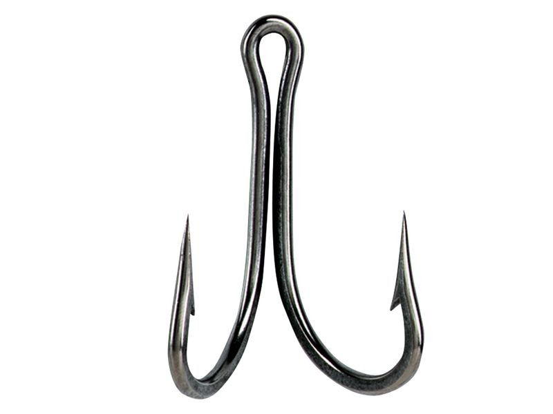 Hook, O'Shaughnessy Double 5/0 Stainless Steel 10 Pack