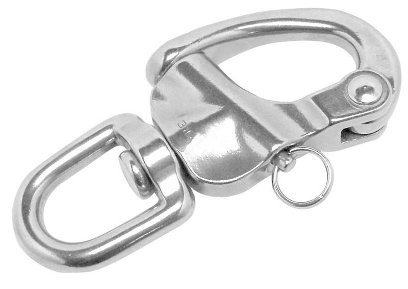 Snap Shackle with Swivel Eye Length:87mm