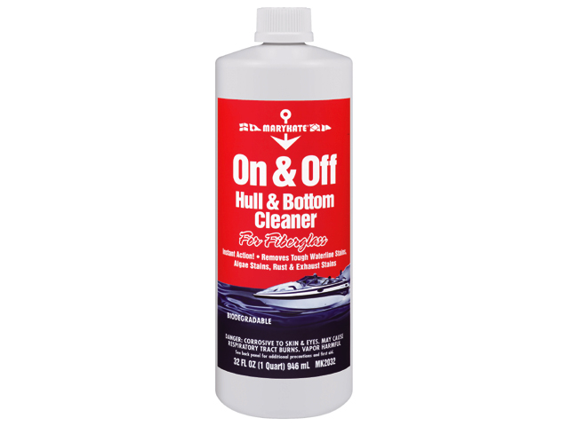 Hull & Bottom Cleaner, On & Off Qt