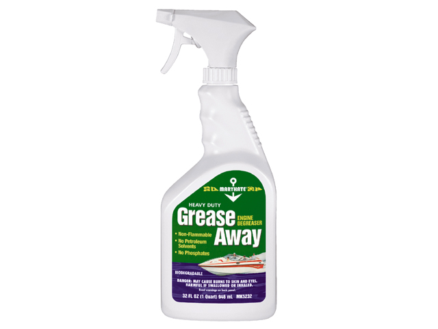 Degreaser, for Engine Bio Grease-Away Qt