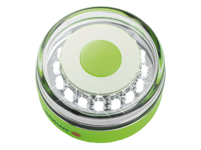 Safety Light, LED 360º White Yellow Housing Magnet