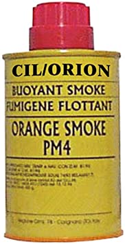 Smoke Signal, Daytime Float Orange SOLAS US Coast Guard Approved