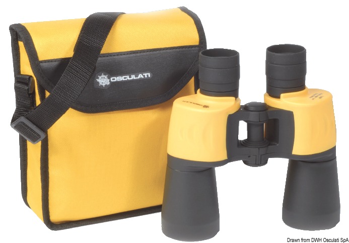 Binoculars, 7 x 50 AutoFocus Yellow Black WtTight