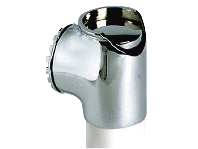 Showerhead, Heavy Chrome with Push Button