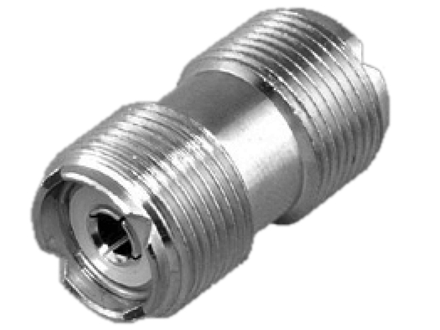 Adapter, Inline-Splice Female Fem UHF Coax PL-258