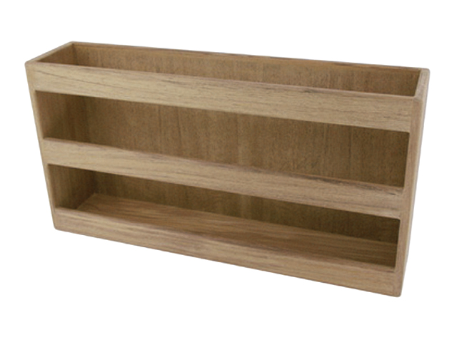 Rack for Magazine Height:24 Width 46.4 Dth:10.6cm Teak