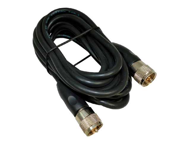 Cable, PL259-PL259 RG8X Length:3'