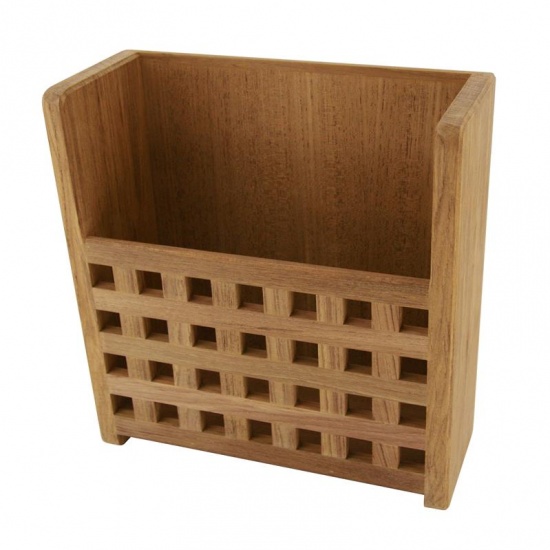 Rack, for Grate Magazine Height:26.5 Width 28 D:11cm Teak