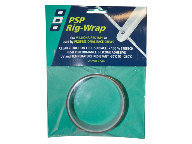 Tape, Rig Wrap PTFE Width 2.5cm Length:5m