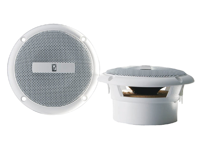 Speaker Set, 3" Flush White 60W  Pair