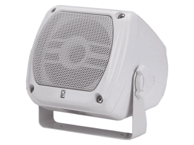 Speaker Set, 4x4" Subcompact Box White 80W  Pair