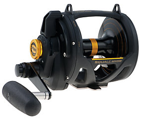 Reel, Squall2 Conv 2Spd 890Yd Mono:50Lb