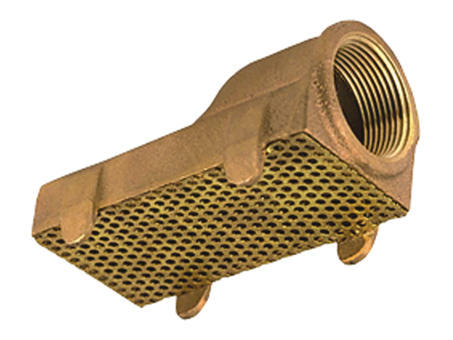 Bilge Strainer, Bronze 1-1/4" Horizontal