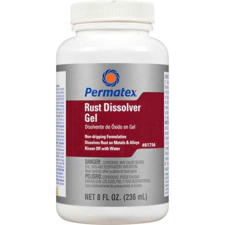 Rust Dissolver, Gel 8oz/Bottle