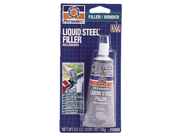 Metal Filler, Liquid 3.5oz/Tube