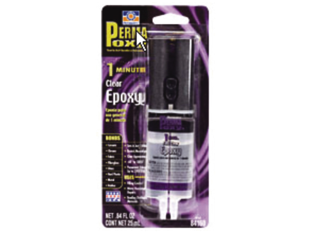 Epoxy Adhesive, General Purpose 1Min Dual-Syringe