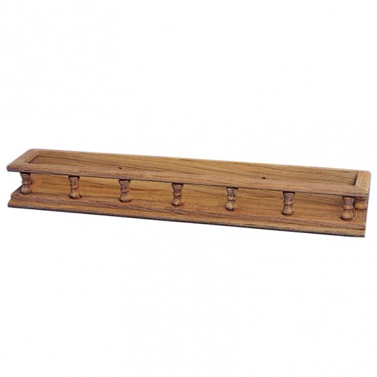 Rack for Spices Length:60 Height:7.5 Depth:10cm Teak