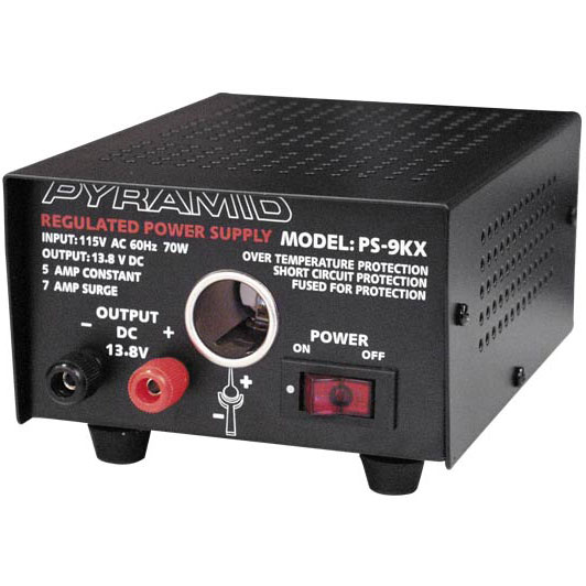 Power Supply, 115V/12VDC-5A