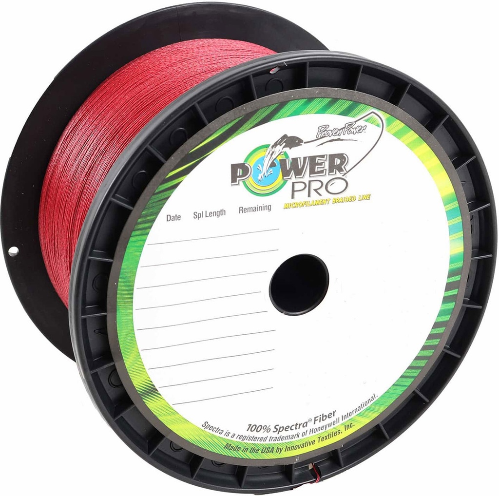 Braid, PowerPro 20lb X 150Yd Red