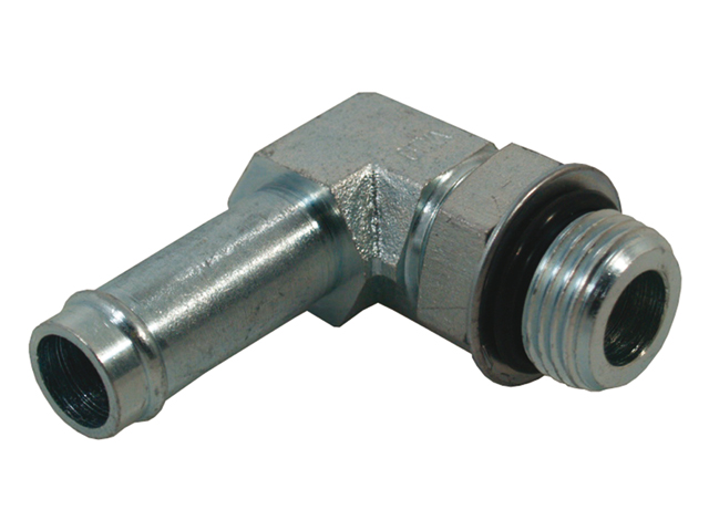 Elbow, 7/8-14 ORing to 5/8" Hose Barb for 900/1000FG