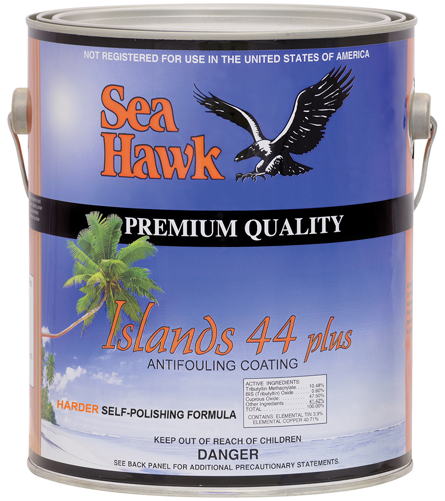 Antifouling, Islands 44 Plus Red Hard Qt