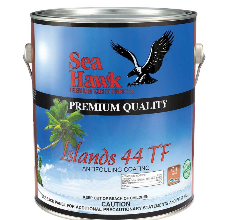 Antifouling, Islands 44 TF Blue Gal