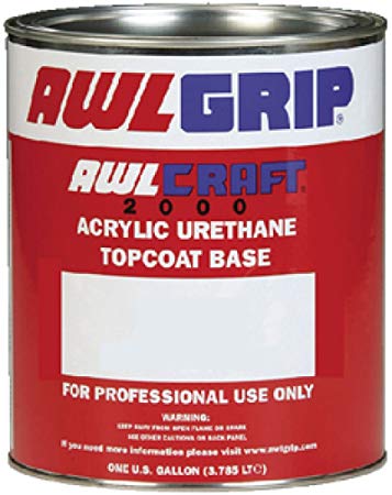 Acrylic Urethane Paint, Awlcraft 2000 Snow-White Gal