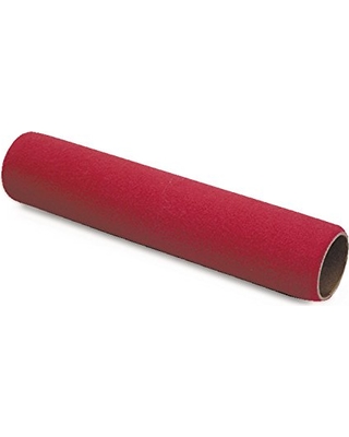 Roller Cover, 4" Ø1.5 Red ShortNap3/16 Mohair